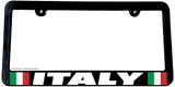 Italy World Country Flag Car Truck Auto License Plate Frame