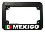 Mexico World Country Flag Motorcycle License Plate Frame