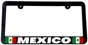 Mexico World Country Flag Car Truck Auto License Plate Frame