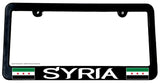 Syrian Flag Syria License Plate Frame