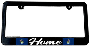 Home Maine Flag Car Truck Auto License Plate Frame