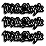 x3 We The People Constitution American Pro Vinyl Decal Sticker 6" #DigiPrnt - OwnTheAvenue