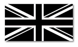 Black Jack Flag Union Jack UK Britain British Subdue Subdued Vinyl Sticker Decal - Choose Size - OwnTheAvenue