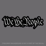 x3 We The People Constitution American Pro Vinyl Decal Sticker 6" #DigiPrnt - OwnTheAvenue