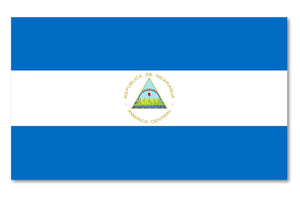 Nicaraguan Flag Nicaragua NIC NI Truck Car Bumper Window Vinyl Sticker Decal 4" - OwnTheAvenue