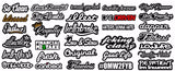 120+ JDM Drifting Racing Funny Wholesale Pack Lot of Vinyl Sticker Decals - Model: 927489